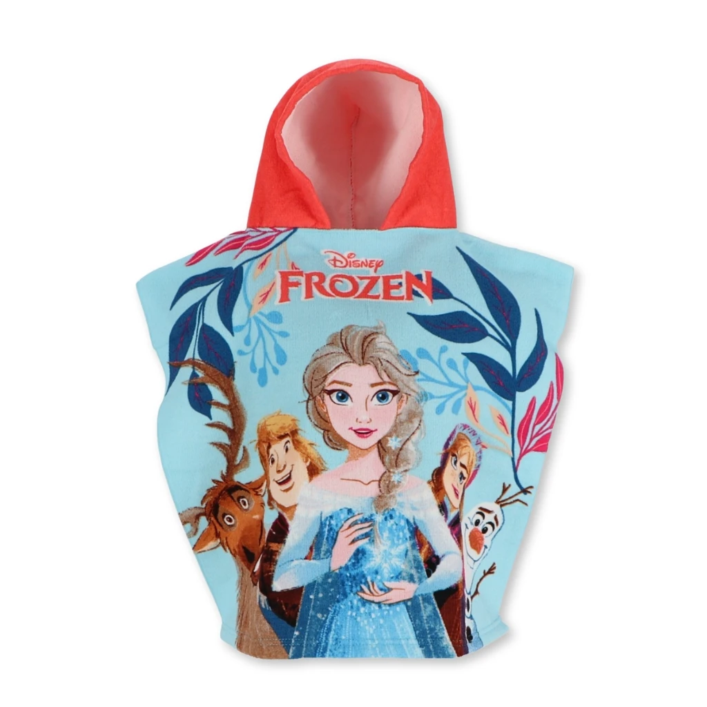 01. Frozen Dječji Poncho Za Plažu, 50x100cm