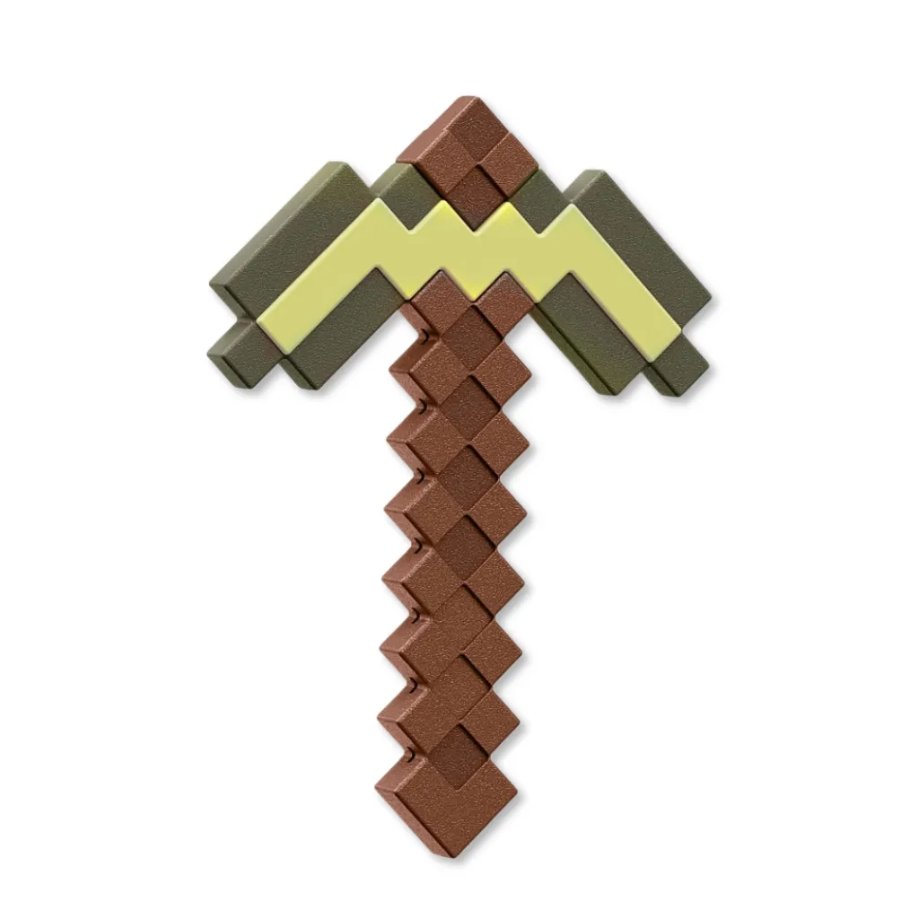 01. Minecraft Gold Pickaxe, 35cm